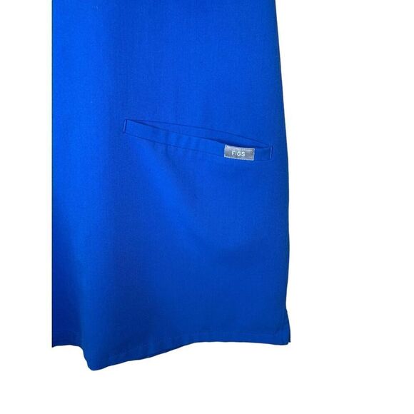 Figs Women's Casma Three-Pocket Scrub Top Size XXL Blue - Picture 2 of 4